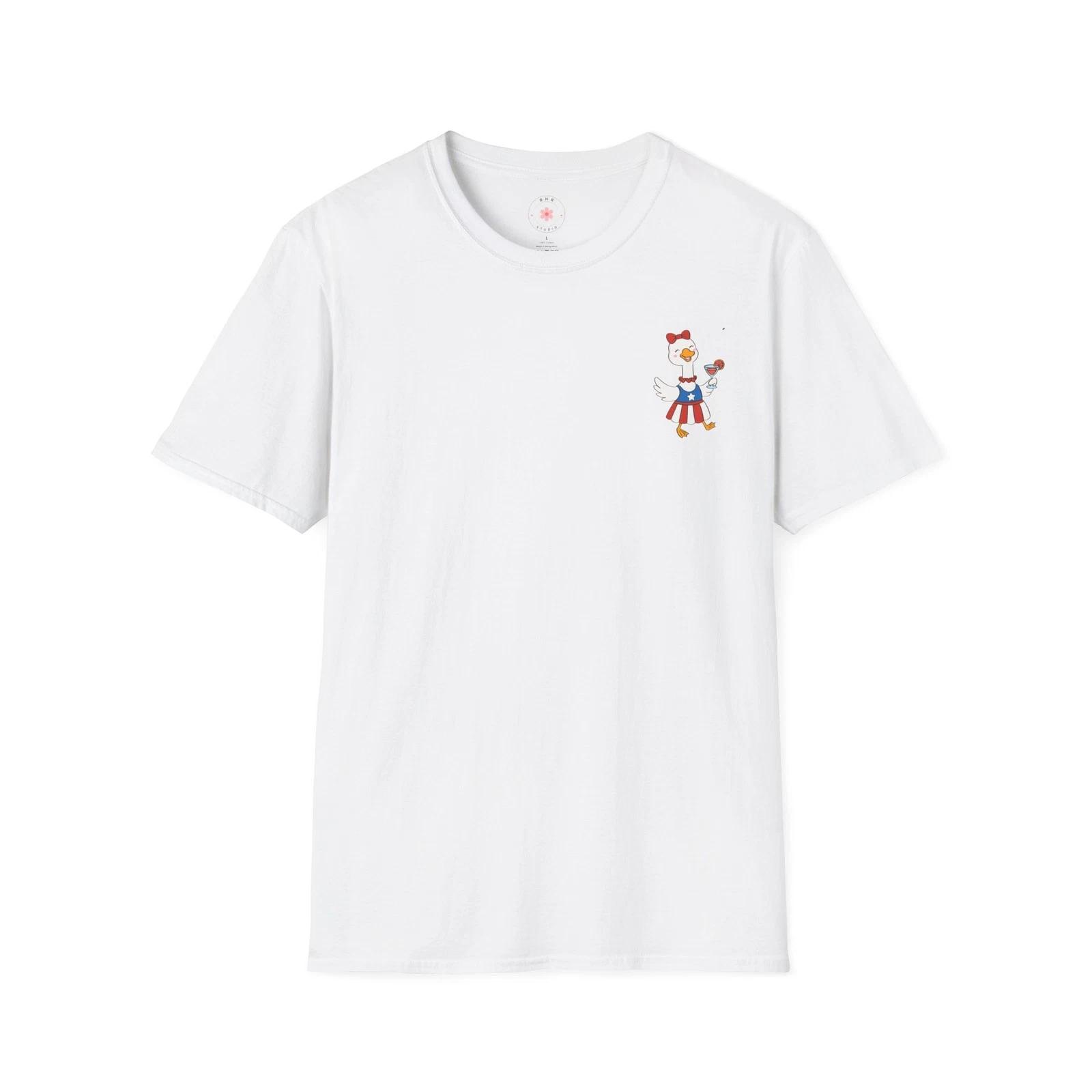 Unisex American Flag T-Shirt, 4th of July Shirt S