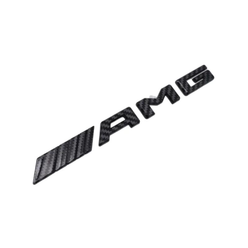 C200 E300 2026 Hot 3D ABS Carbon Fiber Plastic Car Emblem Sticker for  Mercedes Benz W212 W213 W176 W205 W204 A/B/C/E/G/CLA/GLK