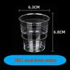 160ml Disposable Transparent Hard Plastic Cups