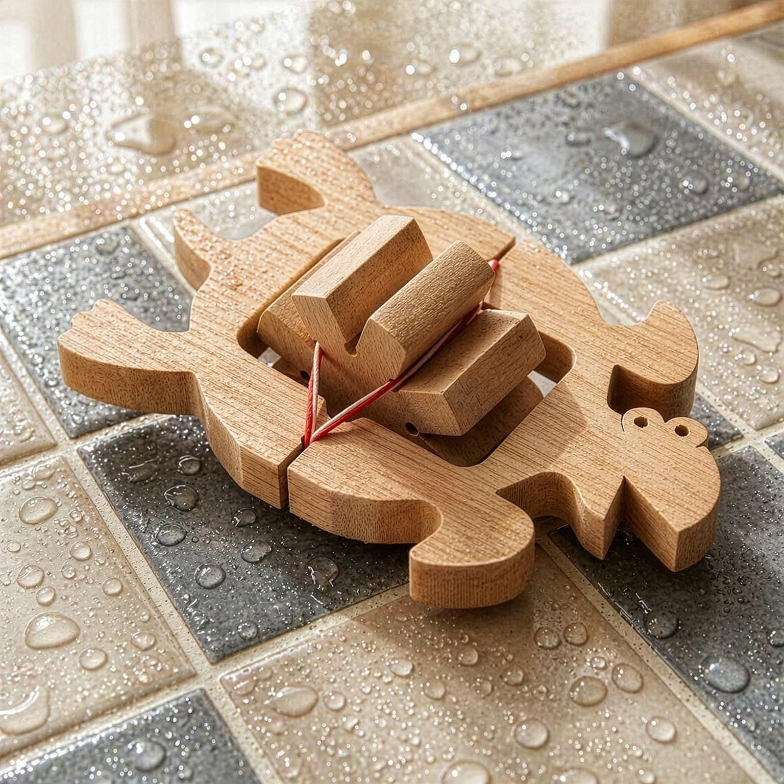 

Turtle Wooden Japan Good Toy Award Winner Water Play Bath Play Baby Hinoki Cypress Rubber Band Educational Toy Ranking Baby Rattle Clacker Ages 0 1 2