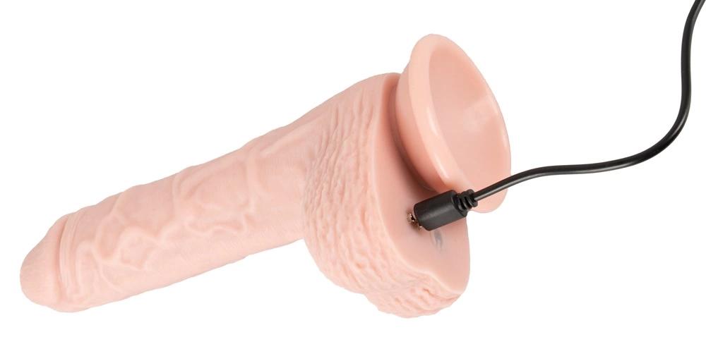 Medical Silicone - Realistic Shock Vibrator 21cm