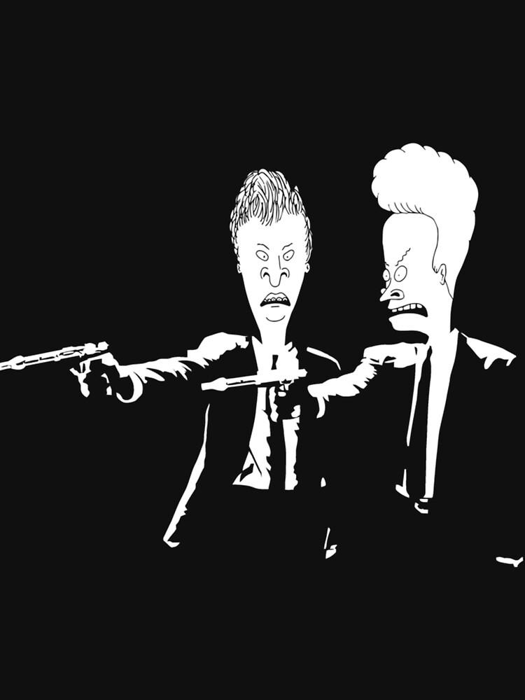 Pulp Beavis And Butthead Pulp Fiction Classic T-Shirt