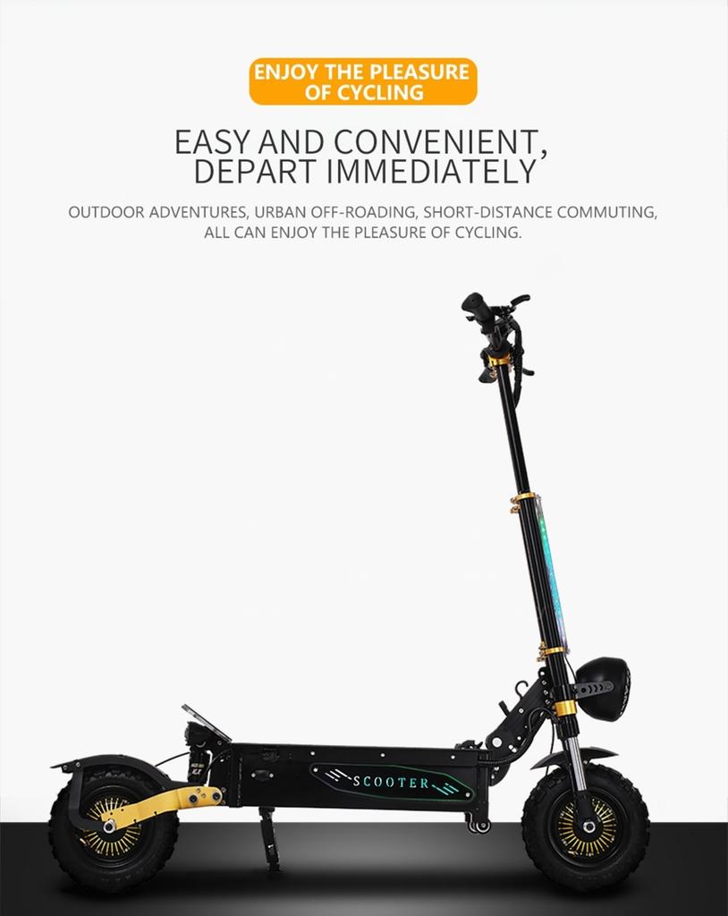 EU Stock 2025New AB2 Electric Scooter 6000w Motor 60v 40AH Removable Battery Fast 85-90km/h 11inch Adult Electric Scooter