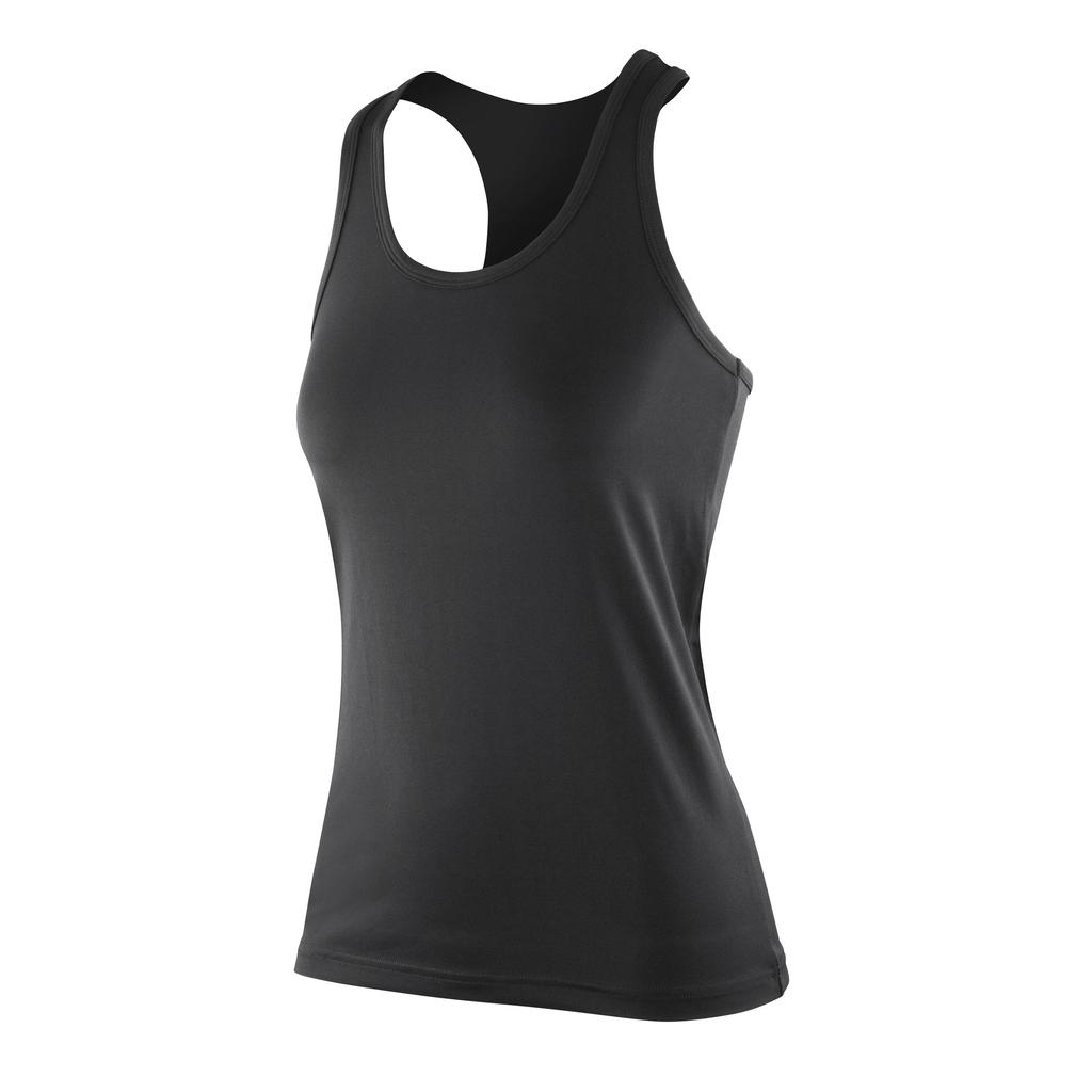 Spiro Damen/Damen Softex Stretch Fitness Ärmelloses Trägershirt