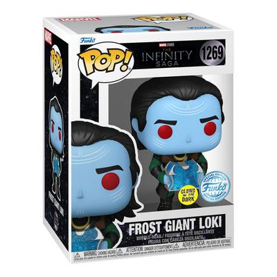 Thor Frost Giant Loki Glow Pop exclusivo dos EUA! Vinil