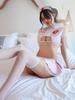 Nurse Open Sexy Extremely Navel Mini 5 Piece One Stockings Included [YAISHN] Uniform, Chest, Cosplay, Pink, Lace, See-Through, Sexy, Erotic, Cute,