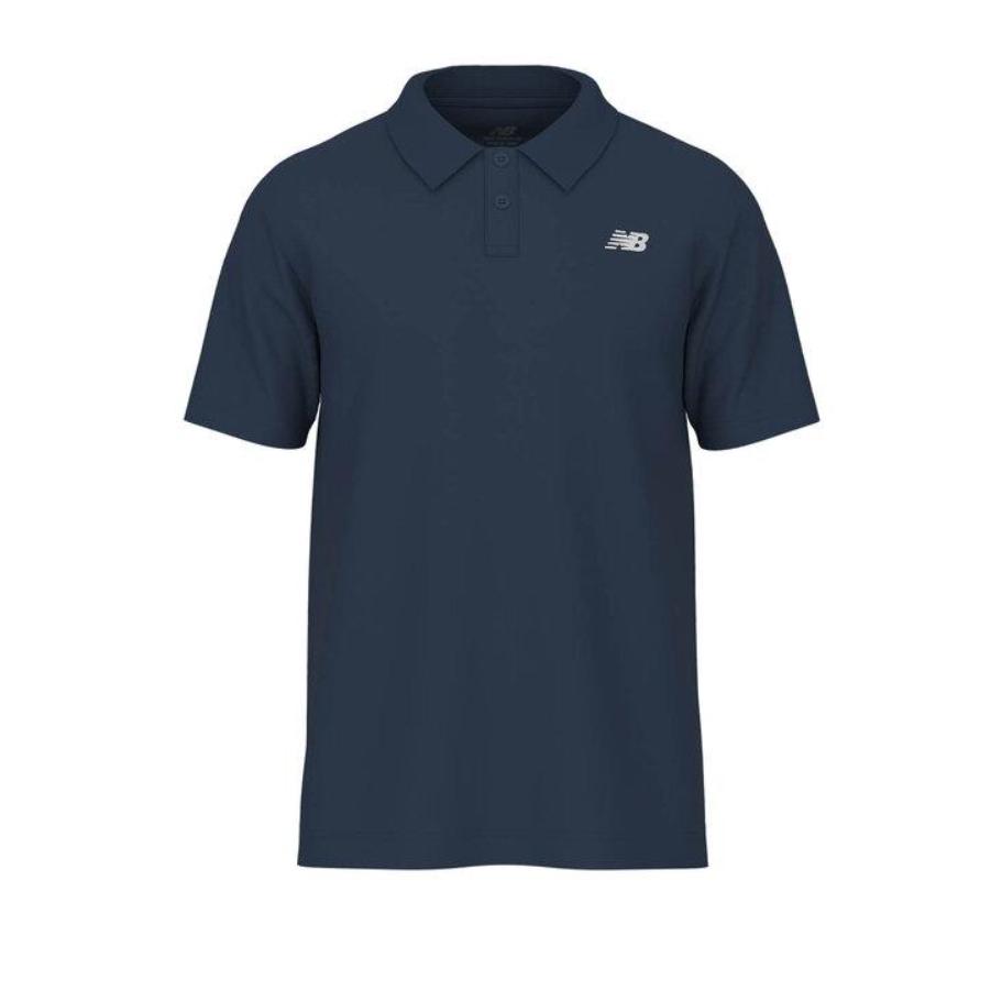 New Balance SS25 Polo Shirt Men s Dark Blue MT51519-NNY S