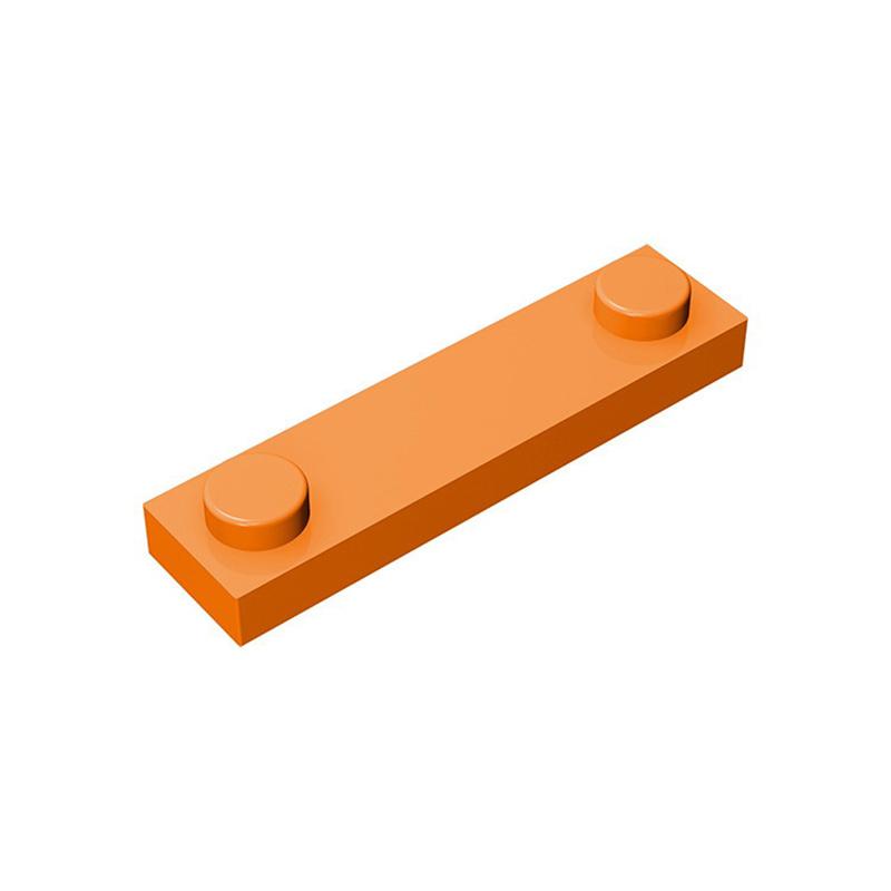 

50pcs 92593 Modified 1 x 4 with 2 Studs Bricks Collections Bulk Modular GBC Toys For Technical MOC DIY Building Blocks Compatibl 50pcs оранжевый