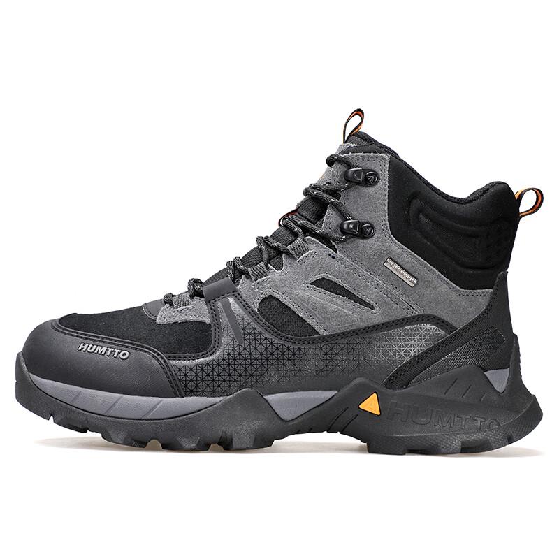 HUMTTO Men's High-Top Waterproof Hiking Boots