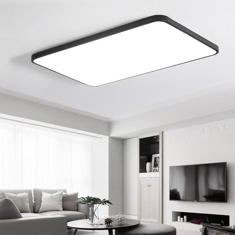 Rectangular LED Ceiling Lamp for Living Room, Bedroom, or Balcony