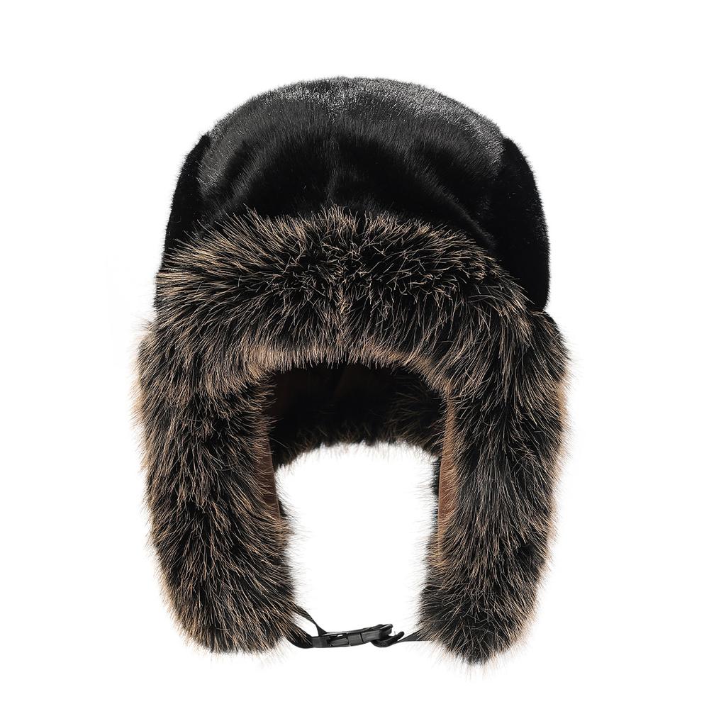 Winter Bombermütze Herren Warm Kältefest Ohrenmütze Outdoor Skimütze