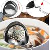 1 Pcs Stainless Steel Long Soup Spoon Colander Kitchen Utensils Tableware Deepen And Thicken The Long Handle Of The Spoon
