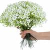 30Pcs Real Touch Fake Gypsophila Bouquet 29cm Length Artificial Flowers Bouquets  Party Decoration