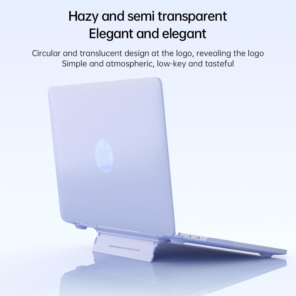 For MacBook Pro 16 inch (2024) (2023) (2021) (A2485/A2780/A2991) Case Kickstand Heat Dissipation Laptop Cover