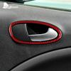 Real Soft Carbon Fiber Sticker For Seat Leon MK1 Altea 2005 2006 2007 2008 2009 2010 2011 2012 LHD RHD Car Door Handle Switch