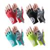 1 Pair Breathable Half Finger Bike Gloves Sunproof Design Lightweight Comfortable For Road Mountain Cycling
