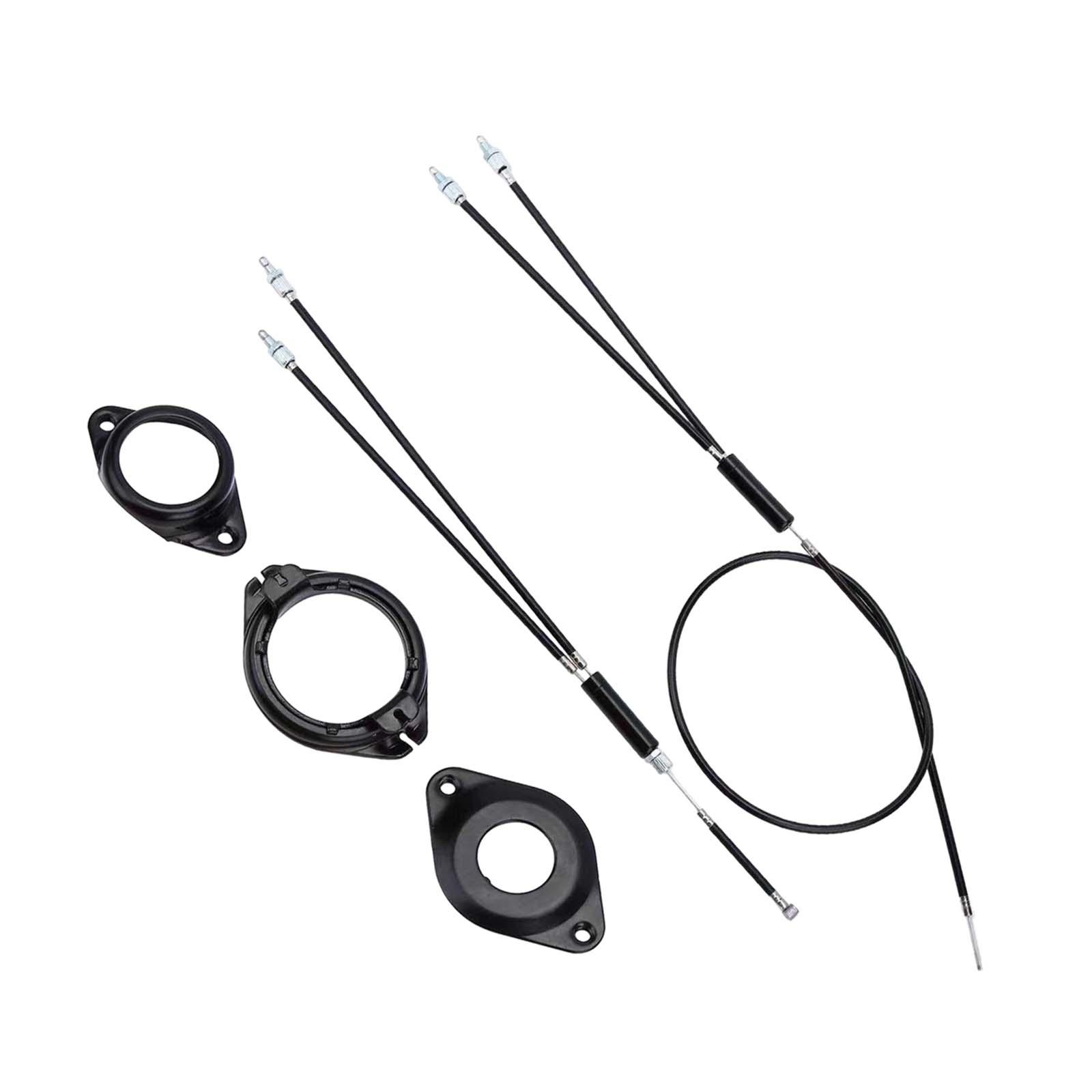 

Mountain Bike Brake Cable Sturdy Steel Lightweight Reliable Easy to Use Versatile Replace Bicycle Brake Lines Accessories