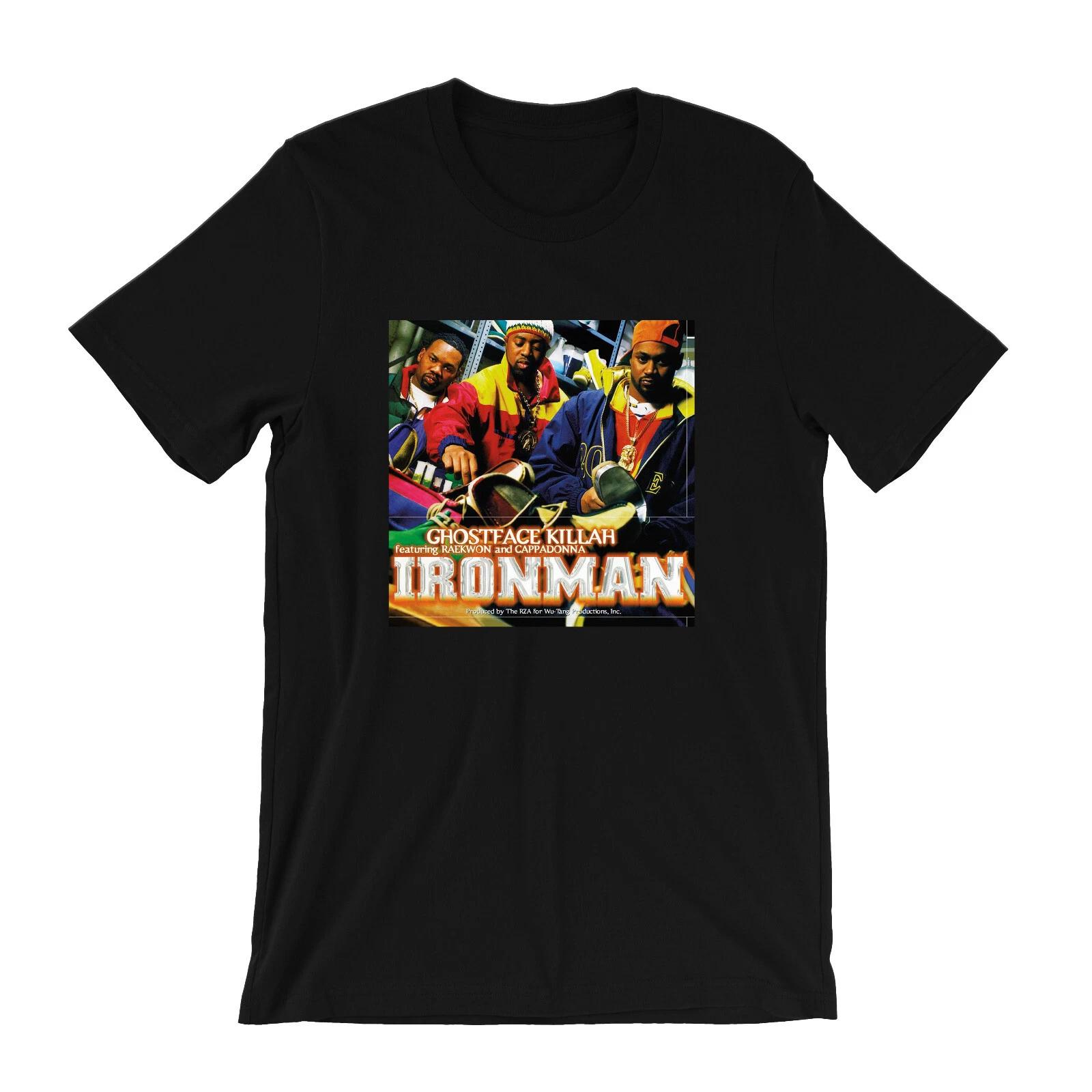 

Ghostface Killah Ironman T-shirt 36 chambers Wu hip hop Method Man RZA raekwon M