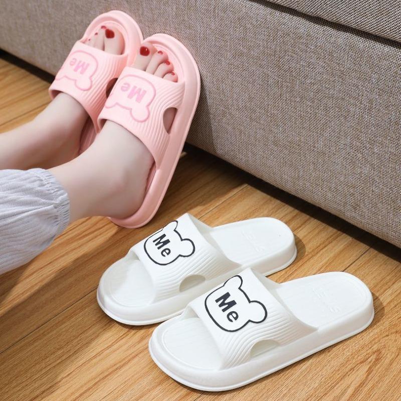 Bathroom Slippers Female Summer Home Non-slip Sandals Soft Bottom Anti-odor Slippers