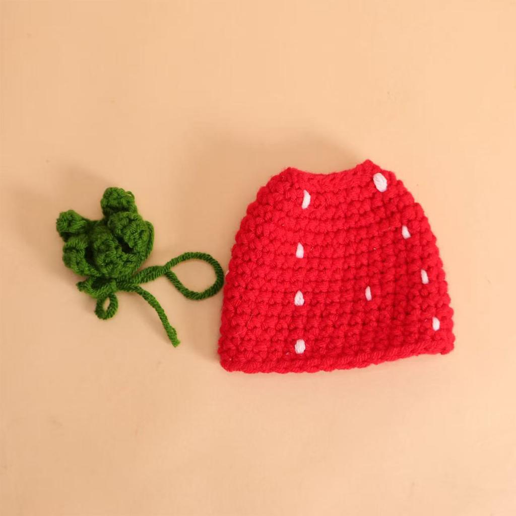 Desktop Decoration Ornaments Clothing, Strawberry Set
