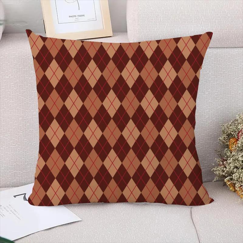 Einfaches Muster Dekorative Kissenhülle Wohnzimmer Büro Zuhause Kissenhülle Auto-Ornamente