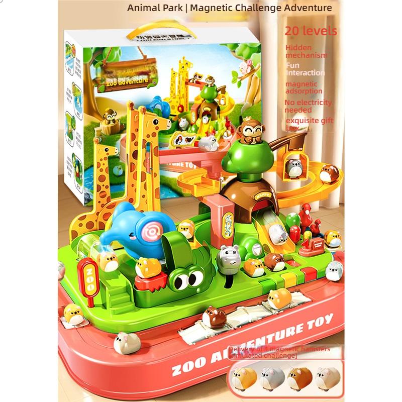 

Рай для животных Магнитное приключение Приключение Развивающая игрушка-слайдер Маленькие девочки Мальчики Детский сад Подарок на день рождения