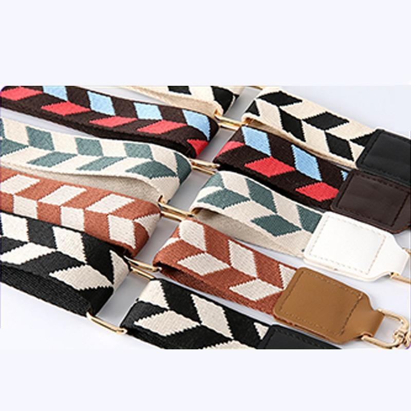 New Style Versatile Leaf Widened Bag Shoulder Strap Adjustable Shoulder Crossbody Strap Anti-gravity Long and Wide Strap