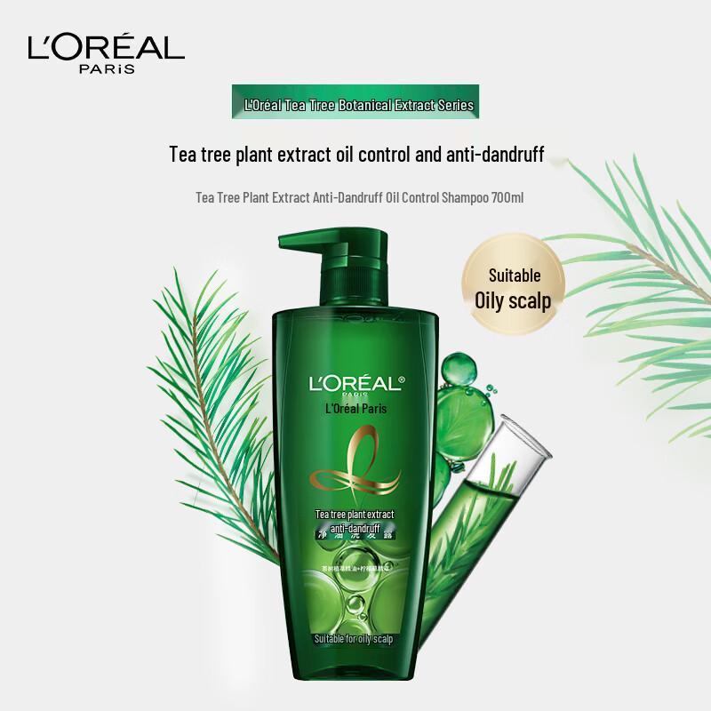 L Oréal Tea Tree Anti-Dandruff Oil Control Shampoo