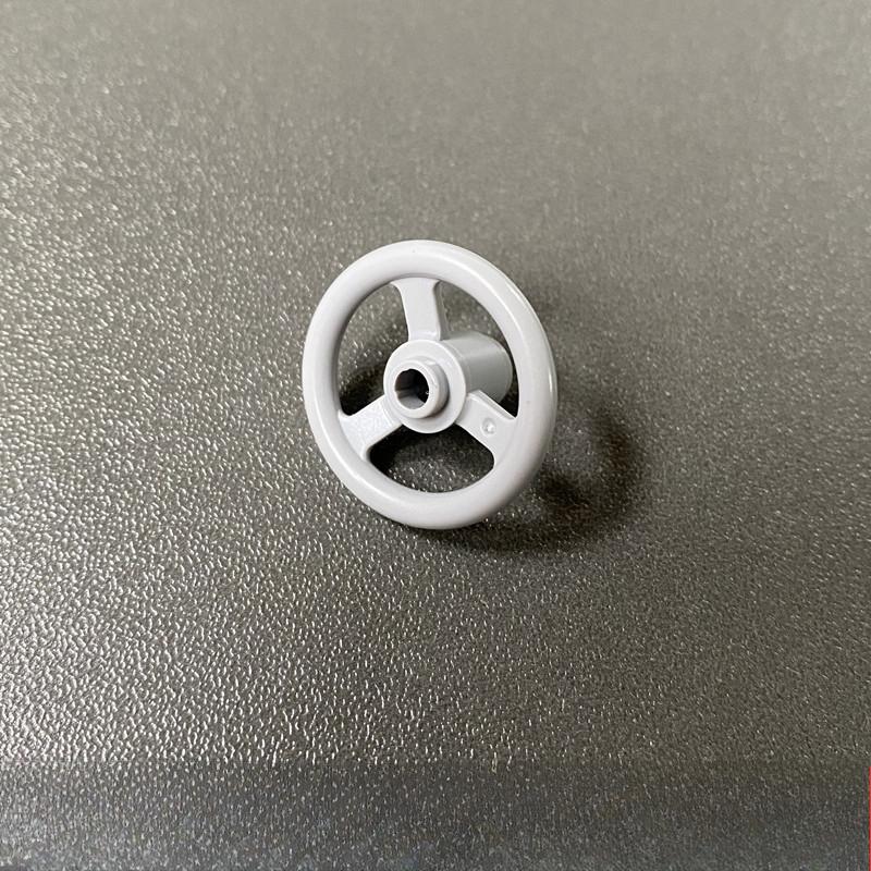 Compatible Building Block 2819 Small Particle Building Block Technology Spare Parts 4580509 Black 3X3 Steering Wheel Steering