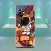 Astronaut Universe Clear Case For Xiaomi Mi Poco X3 NFC M3 Pro F3 F1 11 Lite 12 Note 10 11T 9T Transparent Phone Cover