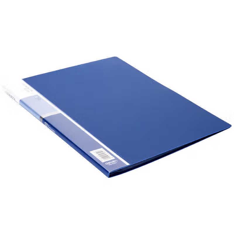 Deli A4 Document Folder with Pull-Out Label
