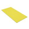 Water Floating Mat Soft Lightweight Lounge Mattress for Boating Lake Outdoor Yellow