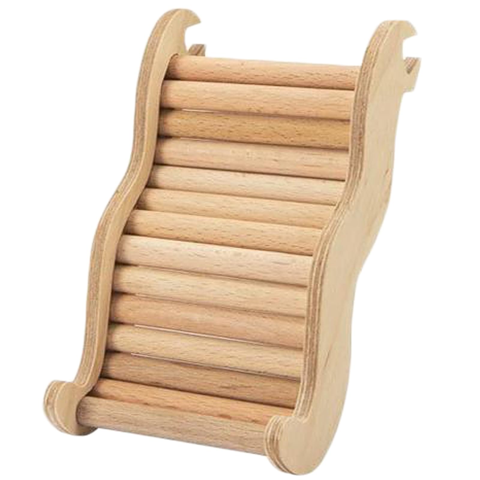 

Серебристый стиль Хомяк для маленьких игр и атлетики & Лестница, Деревянный, Волнообразный, Животные, Ступени, Площадка, (16см)