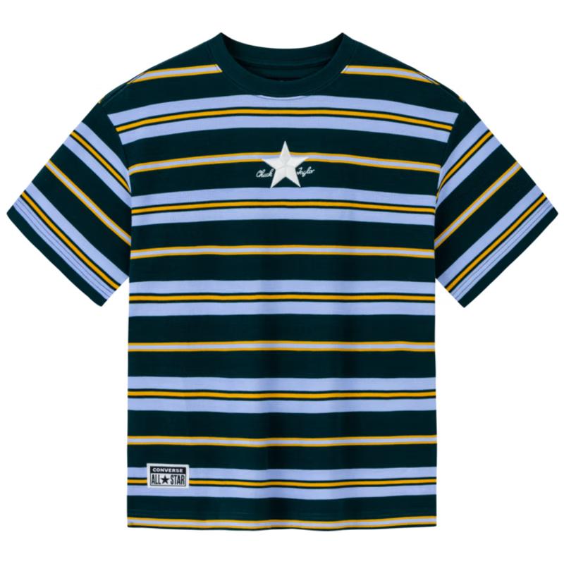 Converse Kids  Striped Short Sleeve T-Shirt 120/60(6)