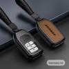Honda Key Cover: Metal & Leather Case for 10th Gen Accord, CRV, Avancier, Odyssey, Civic