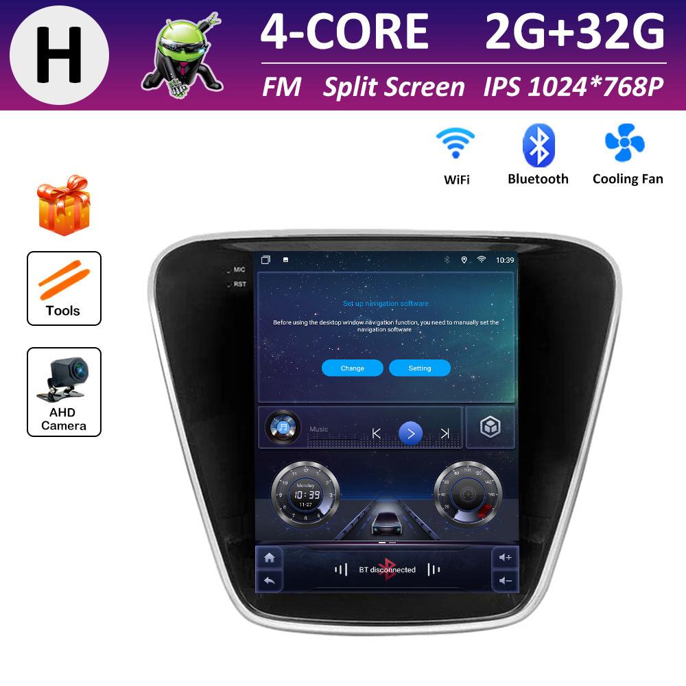 Android Auto DSP Stereo for Chevrolet Cavalier 2016 2017 2018 2019 Car Radio Video Multimedia Player Navigation Accessories WIFI