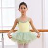 Camisole Style Tutu Gymnastics Leotards Sleeveless Design Ballerina Tutu Dress  Kids