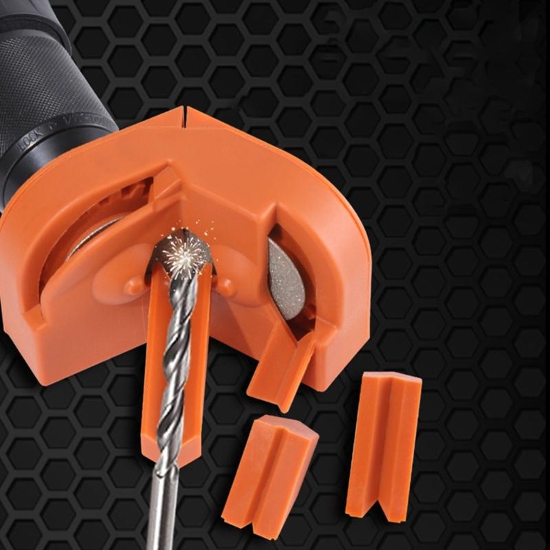Precise Drill Bit Grinder Drill Bit Sharpener for Sharpening HSS, Carbides, Cobalt Bits Enhancer Improved Tool Life