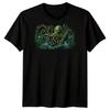 Cthulhu Rising Unisexs T Shirt Horror Sea Monster Kraken Squid Tentacles Tee