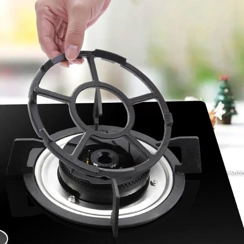Non Slip Cast Iron Wok Support Ring Kitchen Gas Stove Stand Universal Pot Holder Cooktop Rack Small Milk Pot Anti-slip Shelf