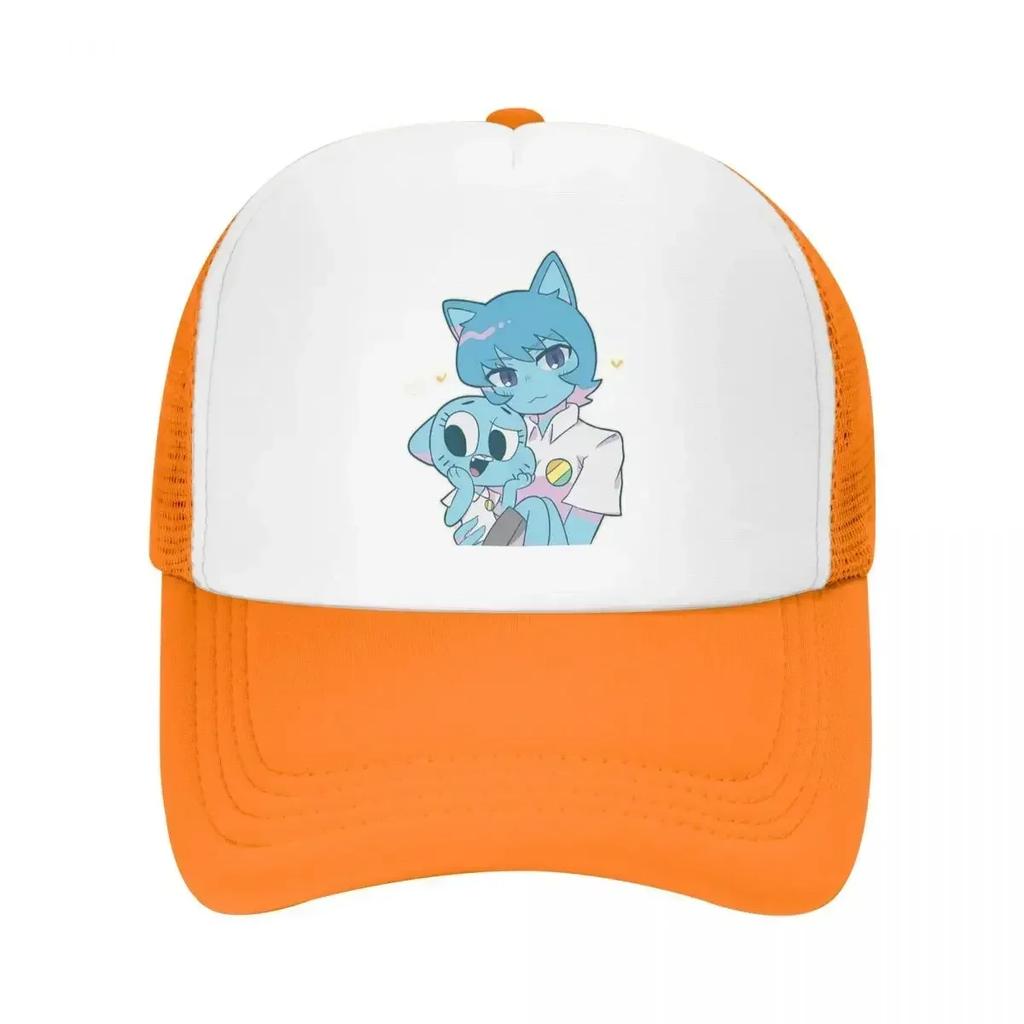 Nicole Gumball Watterson Cap Fashion Casual Mesh Baseball Caps Adjustable Hat Hip Hop Summer Unisex Baseball Hats Polychromatic