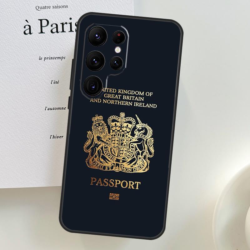 England British UK Union Jack Flag Phone Case For Samsung Galaxy S22 Ultra S21 S20 FE S9 S10 Plus Note 10 20 S23 Ultra Cover