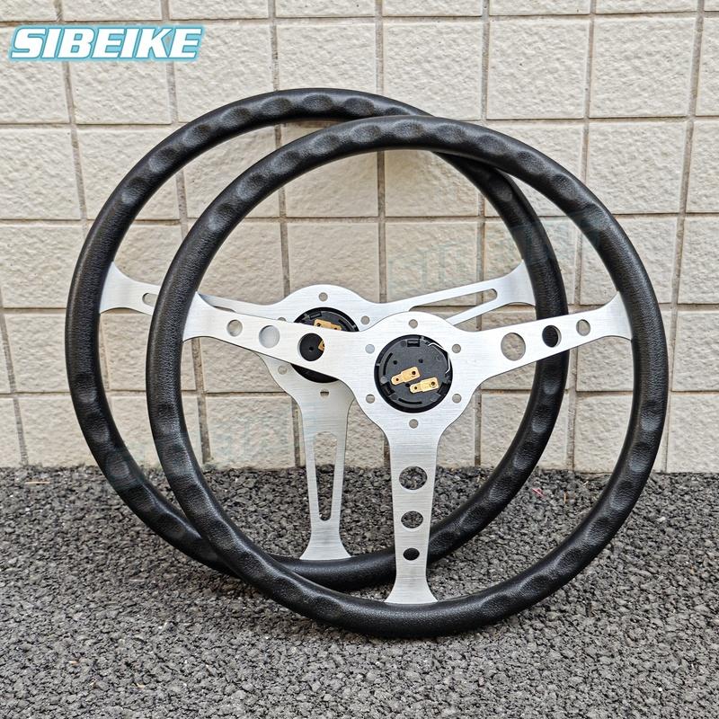 15inch JDM Classic PU Steering Wheel Universal Car Racing Sports Tuning Steering Wheel