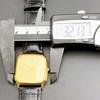 Gebruikt [Zeldzaam & Mooi] Oud Citizen Tank Gouden Quartz Herenhorloge Retro