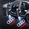 2/4PCS car door LED welcome light Sline quattro is suitable for 8lcbk A1 A3 A4 A5 A6 Q1 Q3 Q5 Q7 S3 S4 S5 .Accessories decoration lcbk8