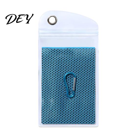 Summer Cooling Equipment 90x30cm Towel for Face, Chilly Sports with Storage Bag Outdoor Gear And Carabiner, Portable Cold Neck Wrap Workout