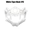 Prom Dance Half Face Masks Skeleton Bone Animals Halloween Party Cosplay Spooky Costume Masks Props Accessory Essential