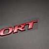 1x Metal Red Sport Racing Car Trunk Tailgate Sticker Decal 165mmx23mm Universal