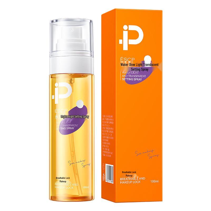 ESCP Hydro-Glow Light Setting Spray 100ml - Moisturizing, Oil-Control, Beauty Finish After Makeup, Authentic Product Standard Size