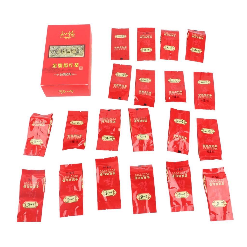 Chinese Black Tea Strong Flavor Jinjunmei Wuyishan Organically Grown Black Tea Gift Set for Gift